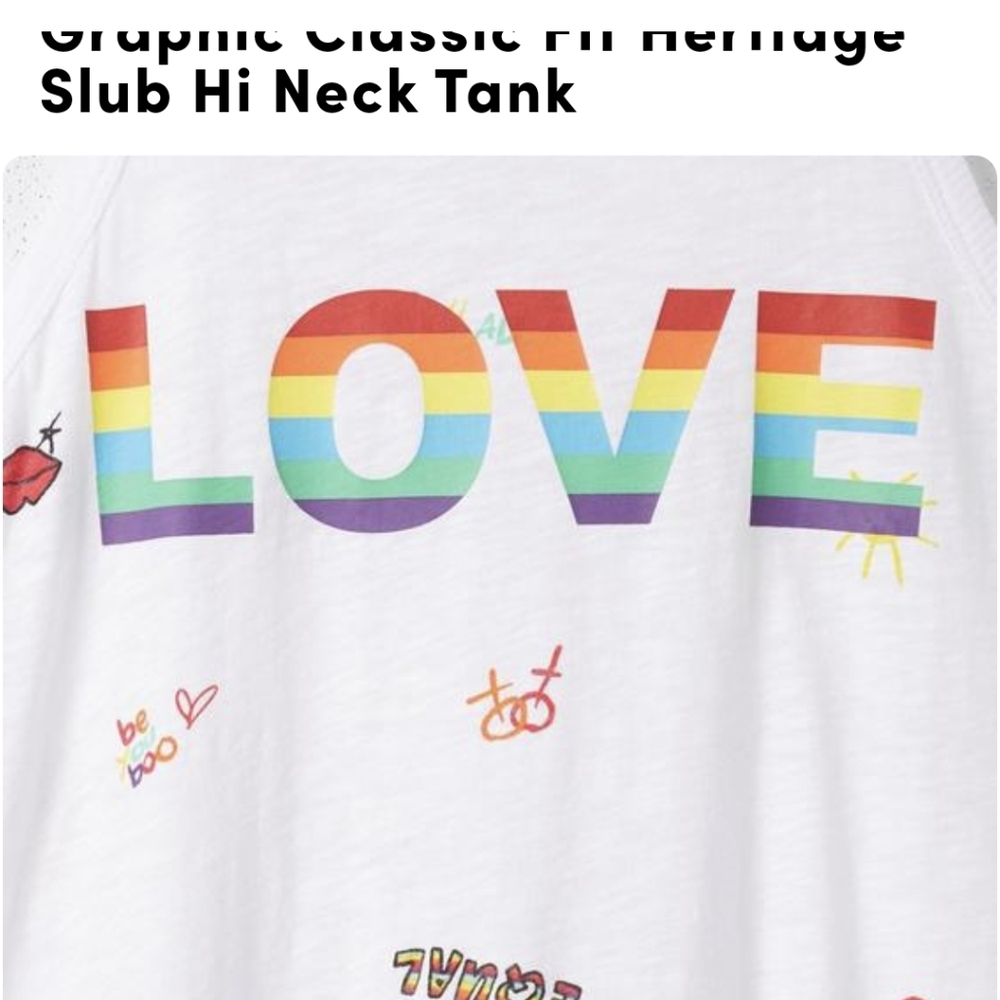 Torrid 3x PRIDE LOVE Tank